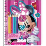 Wholesale - Minnie Mouse Sketchbook Set, UPC: 191537045746